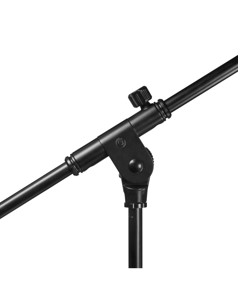 Gravity TMS 2322 Statyw mikrofonowy z serii Touring z okrągłą podstawą i teleskopowym wysięgnikiem z regulacją w dwóch punktach