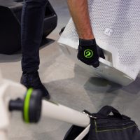 GRAVITY XW GLOVE XL Mocne skórzane rękawice robocze, rozmiar XL