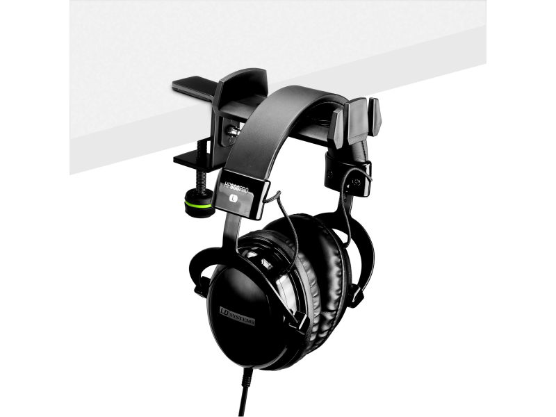 GRAVITY HP HTC 01 B Uchwyt na słuchawki – mocowanie do stołu