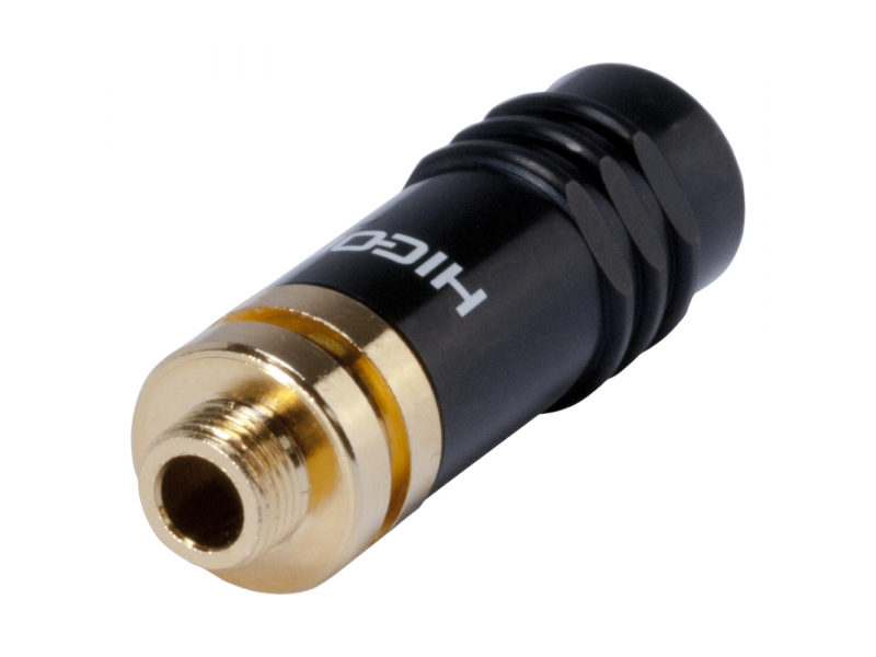 HICON HI-J35S-SCREW-F Gniazdo mini jack z gwintem