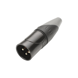 HICON HI-X3CM-HD-B XLR wtyk męski wodoodporny IP67