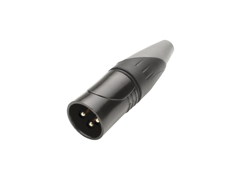 HICON HI-X3CM-HD-B XLR wtyk męski wodoodporny IP67