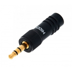 HICON HI-J35S-SCREW-M Wtyk mini jack z gwintem