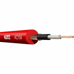 KLOTZ AC104 RT - przewód instrumentalny, kabel gitarowy czerwony