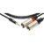KLOTZ KY9 MiniLink Pro y-cable mini jack 3.5 mm - 2 x XLR Męski