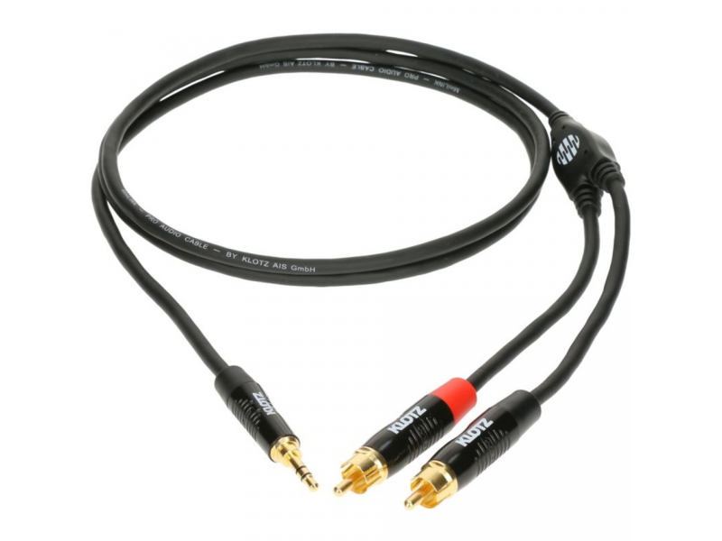 KLOTZ KY7 MiniLink Pro kabel mini jack 3,5 mm - 2 x RCA