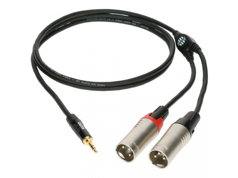 KLOTZ KY9 MiniLink Pro y-cable mini jack 3.5 mm - 2 x XLR Męski