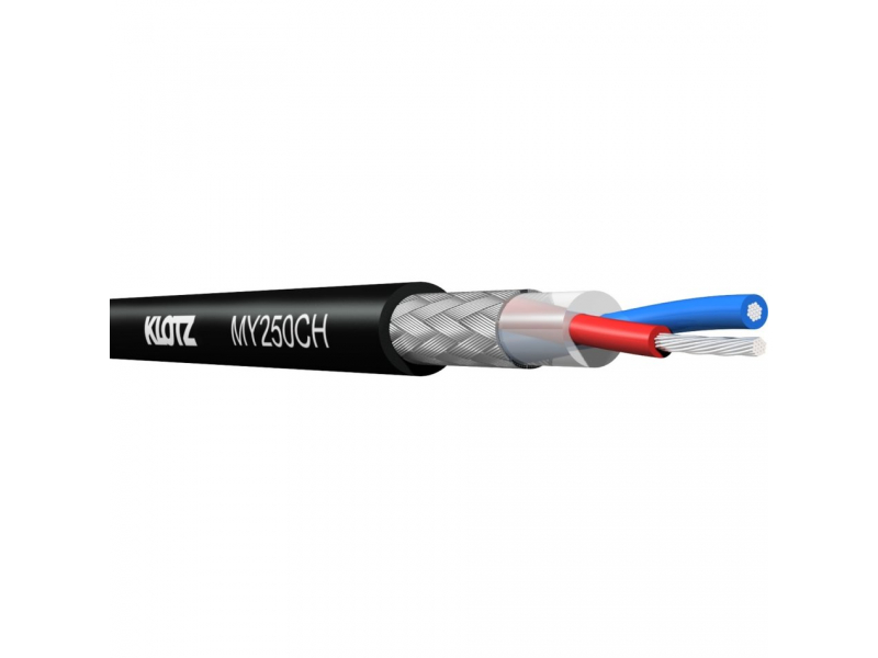 KLOTZ MY250CH 2 x 0.50 mm2 - FRNC Eca przewód mikrofonowy bezhalogenowy