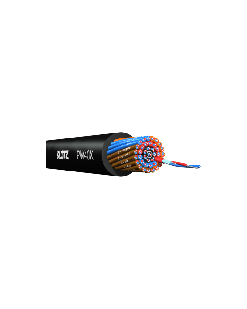 KLOTZ PW40X Kabel / przewód wielożyłowy multicore 40 pary / kanały
