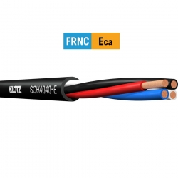 KLOTZ SCH4040-E  Eca przewód / kabel głośnikowy 4x4 mm2  FRNC LHC