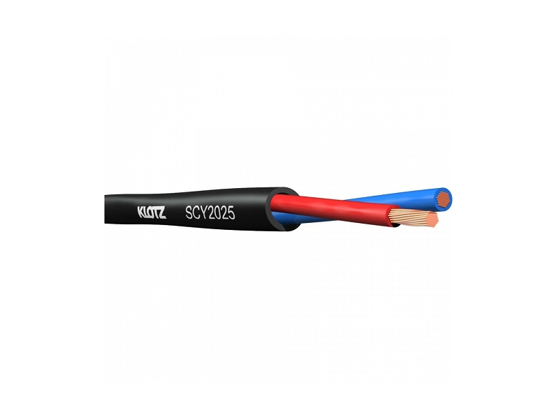 KLOTZ SCY2025 przewód / kabel głośnikowy 2x2,5 mm PVC LHC