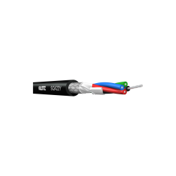 KLOTZ SQ422Y SW Kabel audio mikrofonowy StarQuad pro 4 x 0,22 mm2 - PVC