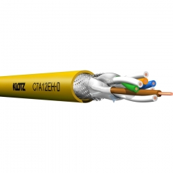 KLOTZ C7A12EH-D Przewód CAT 7a S/FTP AWG 22/1 - 1200 MHz - FRNC Dca