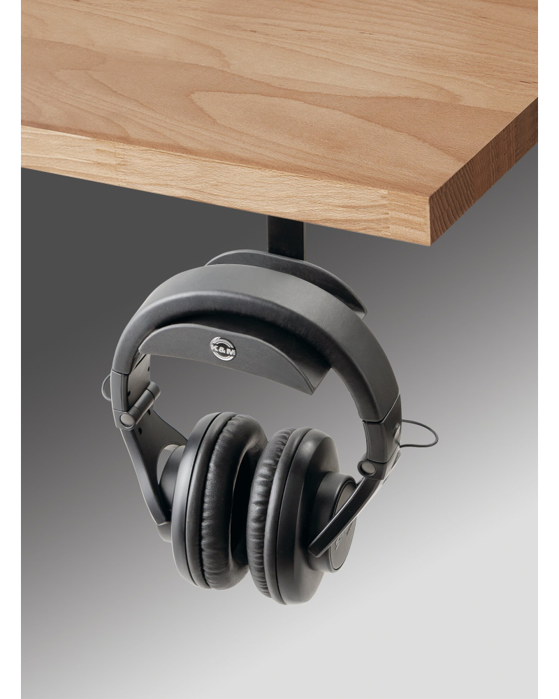 K&M 16330-000-55 Uchwyt na słuchawki do montażu pod biurko