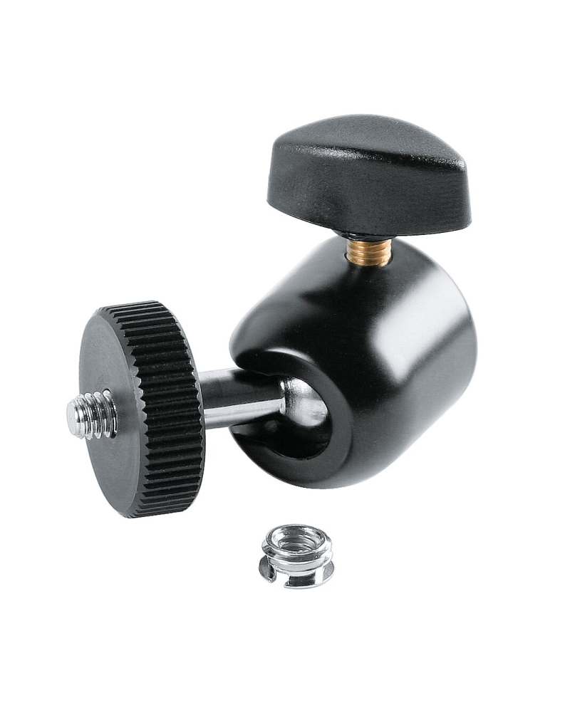 K&M 19695-100-55 głowica ruchoma do statywu mikrofonowego 3/8" Przegub uniwersalny