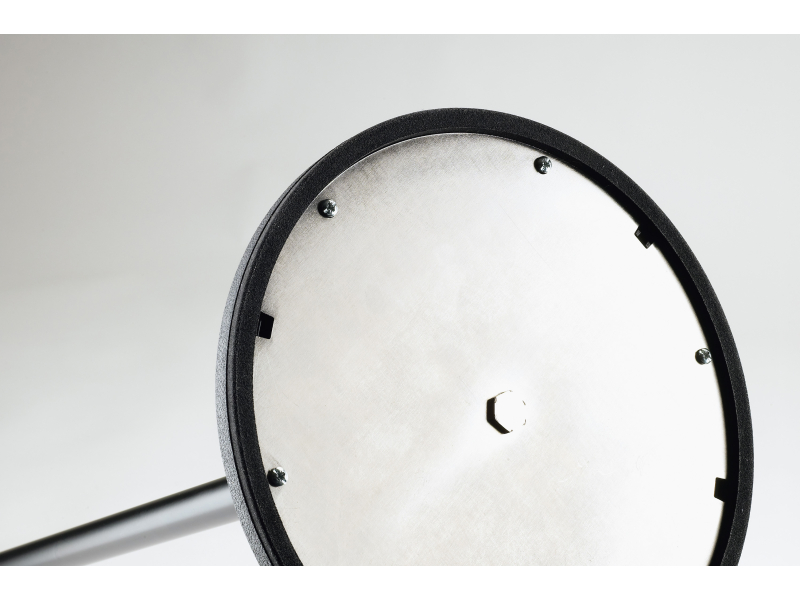 K&M 26050-300-55 statyw mikrofonowy czarny duży okrągła podstawa