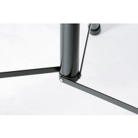 K&M 21435-009-55 statyw kolumnowy czarny