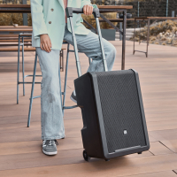 LD Systems ANNY® 10 HHD 2 B5 10-calowy głośnik Bluetooth® PA z akumulatorem, mikserem i 2x mikrofonem bezprzewodowym