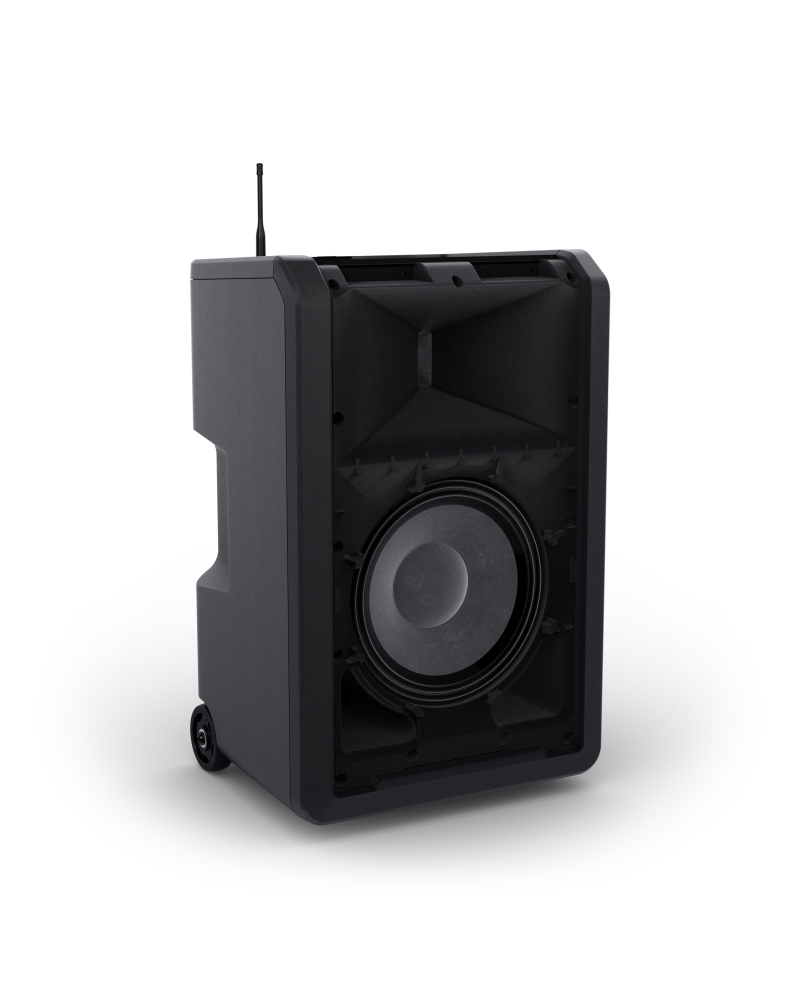 LD Systems ANNY® 10 HHD B5 10-calowy głośnik Bluetooth® PA z akumulatorem, mikserem i 1x mikrofonem bezprzewodowym