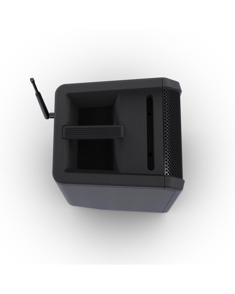 LD Systems ANNY® 8 BPH B5 Przenośny, zasilany bateryjnie głośnik Bluetooth® PA z mikserem i jednym mikrofonem nagłownym (wraz z body pack), Stage Blac