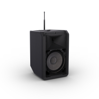 LD Systems ANNY® 8 HHD B5 Przenośny, zasilany bateryjnie głośnik Bluetooth® PA z mikserem i jednym bezprzewodowym mikrofonem ręcznym, Stage Black