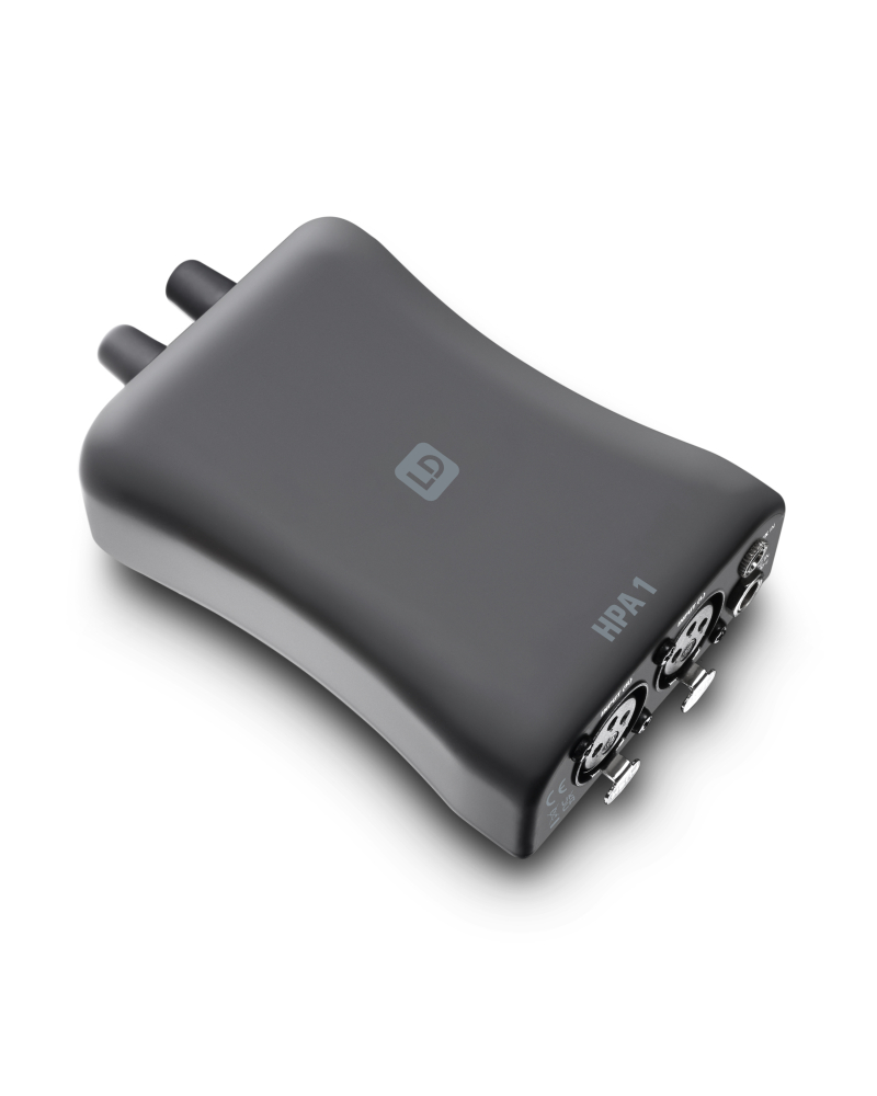 LD Systems HPA 1 Wzmacniacz słuchawkowy i przewód IEM