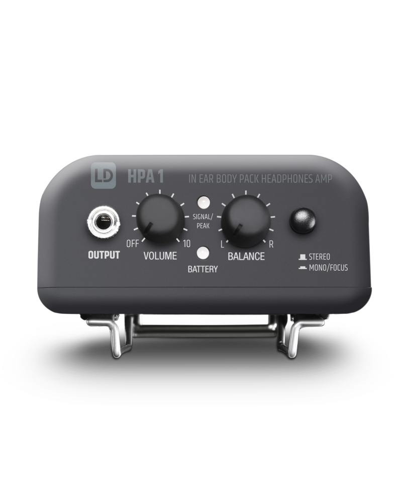 LD Systems HPA 1 Wzmacniacz słuchawkowy i przewód IEM