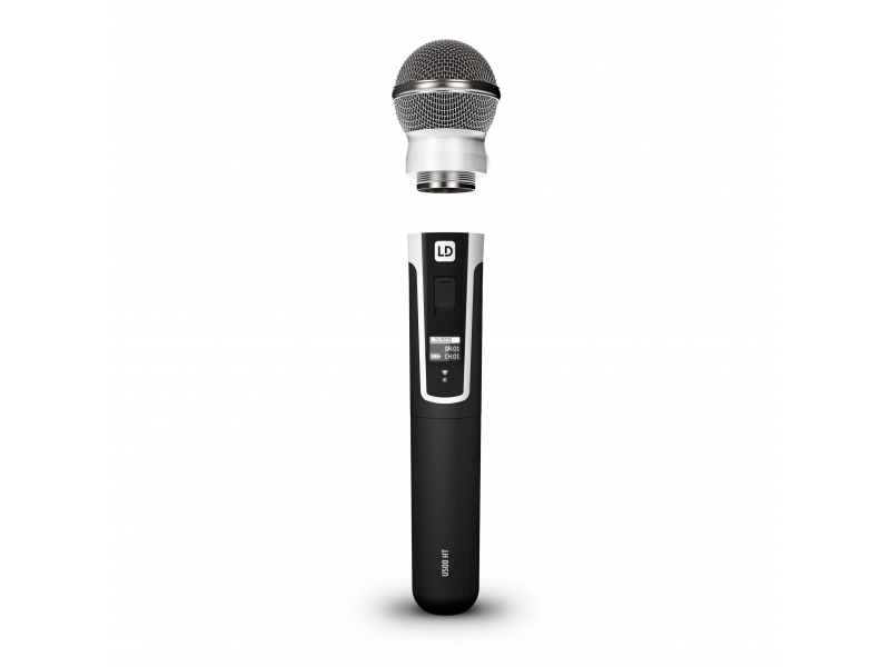 LD SYSTEMS U505 HHD 2 - Dual - Bezprzewodowy system mikrofonowy z ręcznym mikrofonem dynamicznym x 2