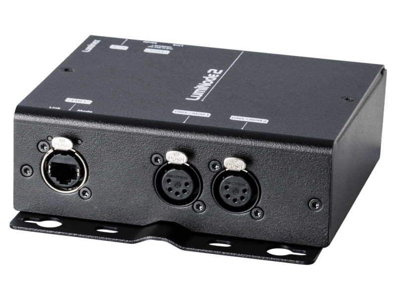 LUMINEX LumiNode 2 Ethernet-DMX Converter 2 x DMX/RDM 5-pin