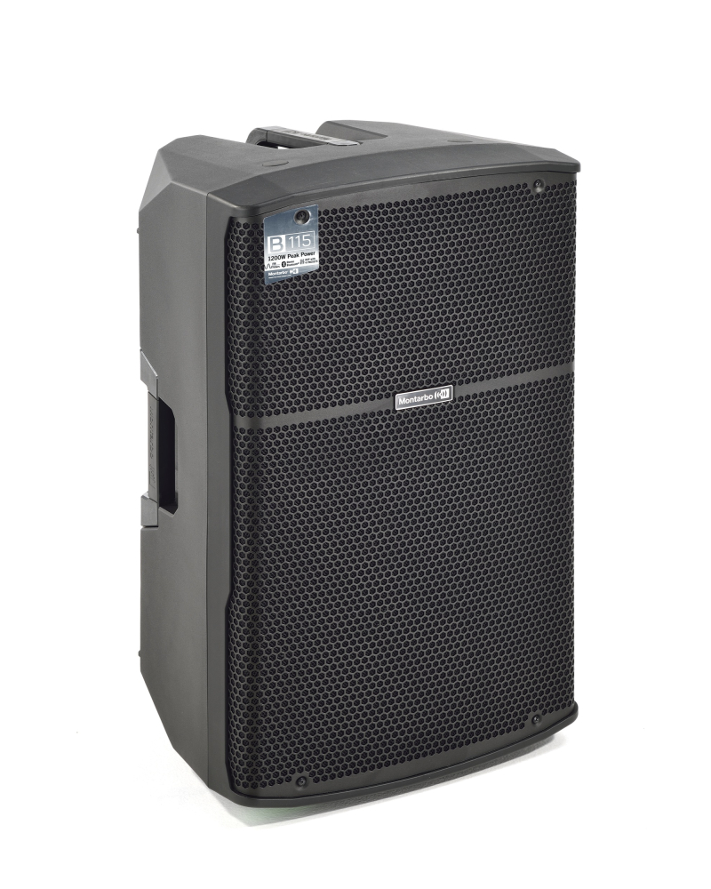 Montarbo B115 Aktywny dwudrożny głośnik akustyczny 15" i 1,35" 130 dB 1200 W Bluetooth