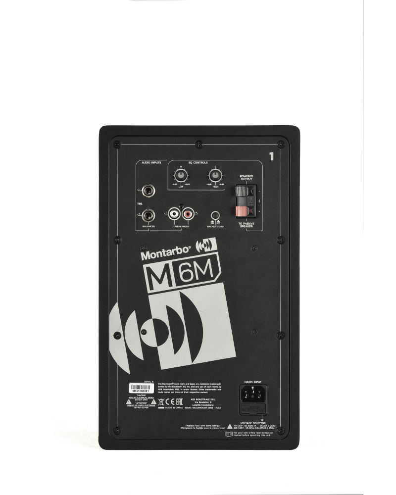 Montarbo M6M Kompaktowe monitory studyjne multimedialne 6,5