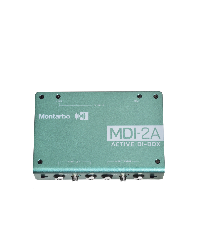 Montarbo MDI 2A 2-kanałowy aktywny DI-Box