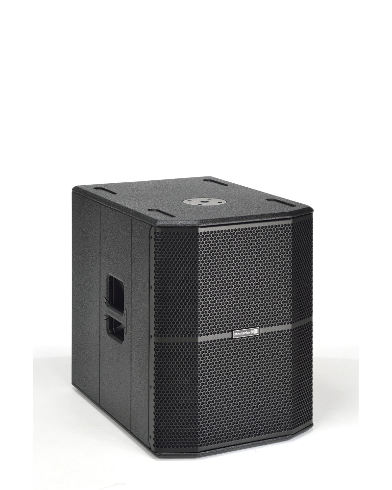 Montarbo R15S Drewniany aktywny subwoofer 15" 130 dB 45 Hz.