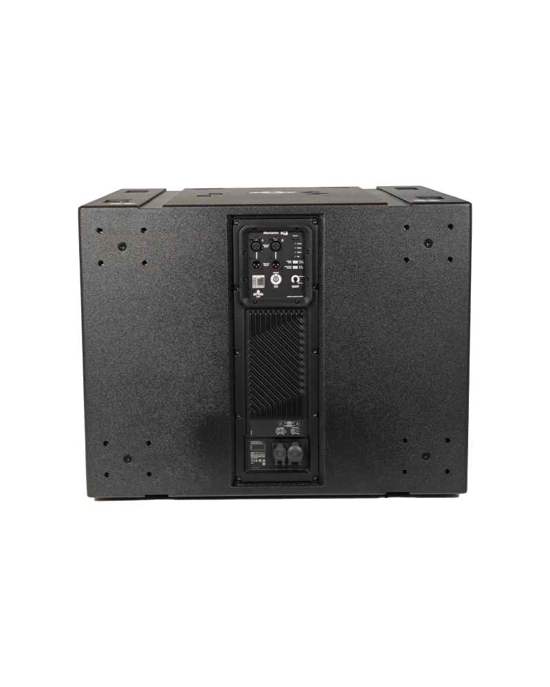 Montarbo NETTUNO S181 aktywny subwoofer 1x 18” LF transducer with 2x 4” V.C.  1000W RMS class D amp 134 dB SPL