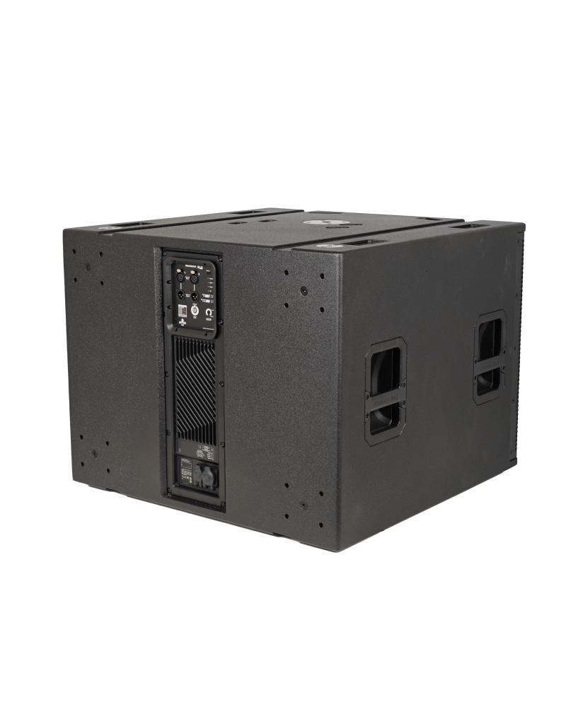 Montarbo NETTUNO S181 aktywny subwoofer 1x 18” LF transducer with 2x 4” V.C.  1000W RMS class D amp 134 dB SPL