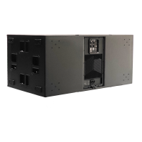 Montarbo NETTUNO S182 aktywny subwoofer 2x 18” LF transducer with 2x 4” V.C. 2000W RMS class D amp 139dB SPL