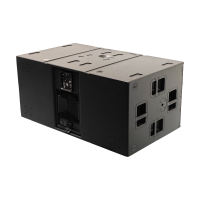 Montarbo NETTUNO S182 aktywny subwoofer 2x 18” LF transducer with 2x 4” V.C. 2000W RMS class D amp 139dB SPL