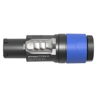 NEUTRIK NAC3FXXA-W-L Złącze zasilania sieciowego na kabel (10-16 mm) powerCON IP20, niebieski, trudnopalne