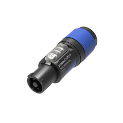 NEUTRIK NAC3FXXA-W-L Złącze zasilania sieciowego na kabel (10-16 mm) powerCON IP20, niebieski, trudnopalne