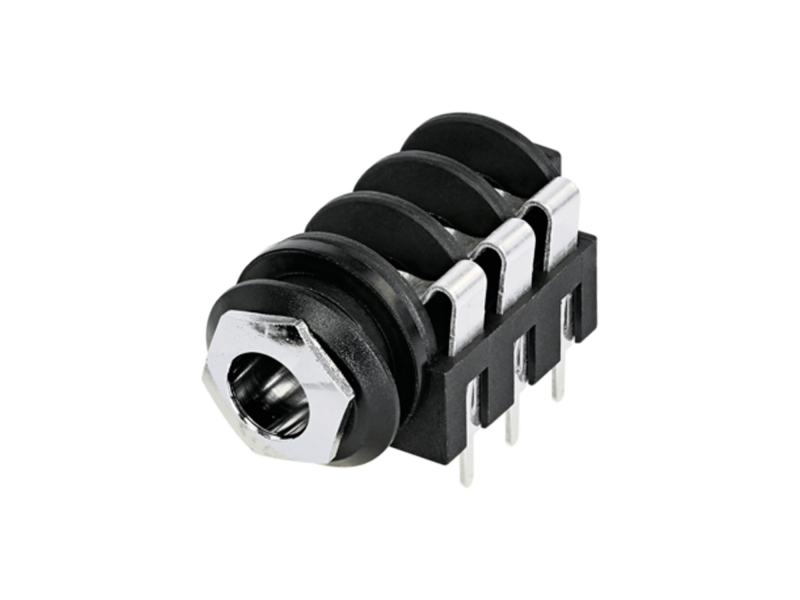 NEUTRIK NMJ6HCD2 Złącze żeńskie jack 6.3 mm (1/4") do montażu na płytce drukowanej