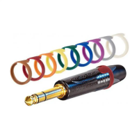 NEUTRIK PXR-1 brązowy ring kolorowy duży jack