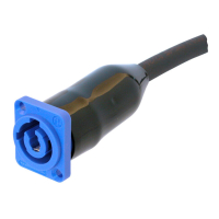 NEUTRIK SCDR osłona plastikowa do gniazd typu ''D'' (tył)