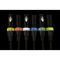 NEUTRIK XXR-9-NEO pierścień neonowy kodujący biały na złącze NC**XX*