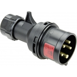 PCE MIDNIGHT 63A 5P 400V IP67 POWER TWIST Wtyczka przenośna 035-6XS