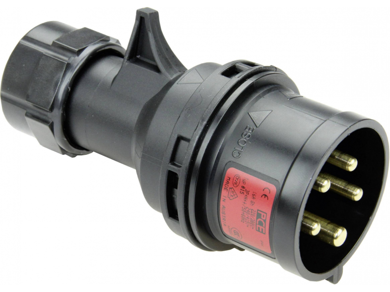 PCE MIDNIGHT 63A 5P 400V IP67 POWER TWIST Wtyczka przenośna 035-6XS