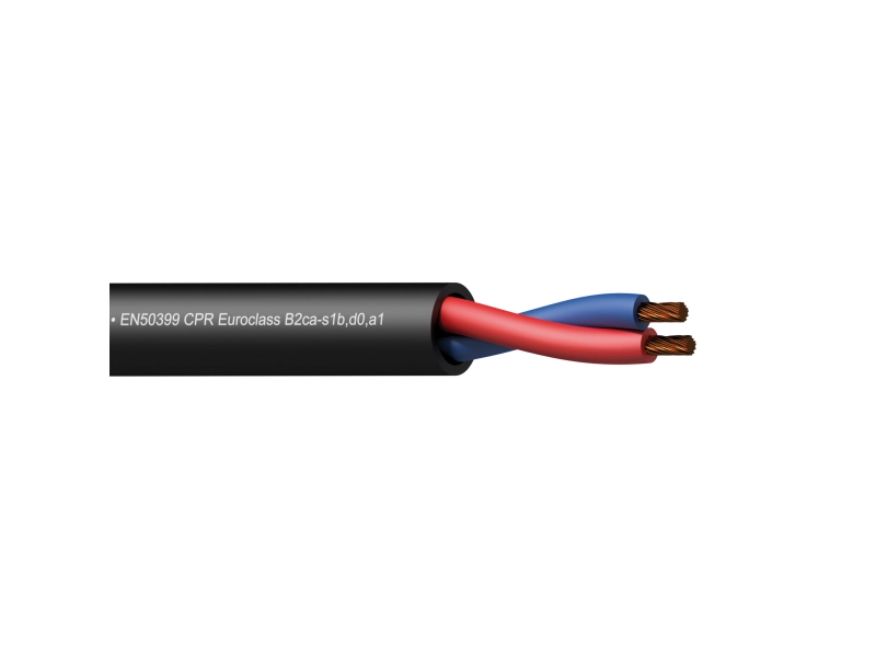 Procab CLS240-B2CA Kabel głośnikowy 2 x 4  mm2 - 11 AWG CPR Euroclass B2ca