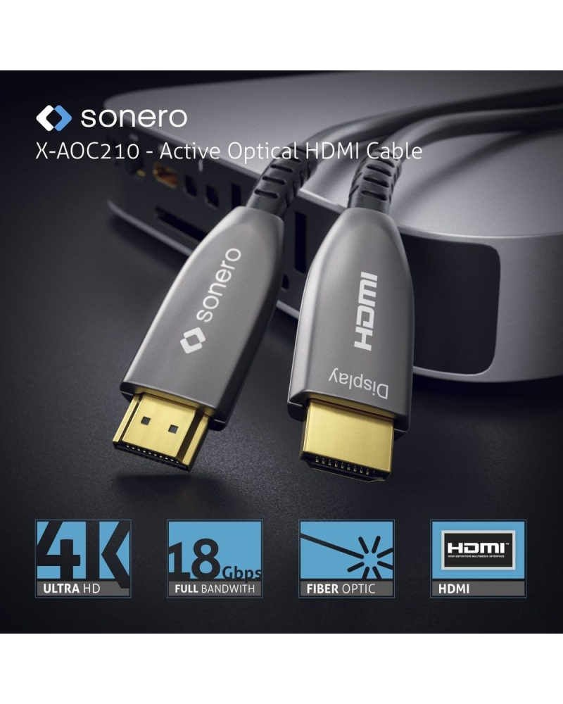PURELINK SONERO XAOC210-400 HDMI 4K 18Gbps, światłowód, 40m