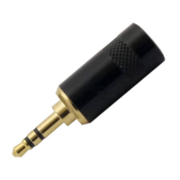 REAN by NEUTRIK NYS231BG-LL - złącze / wtyk  mini JACK stereo 3.5mm złocony czarny