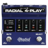 RADIAL 4 Play instrument Di-box  MULTI-OUTPUT dla klawiszy