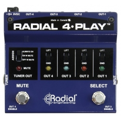 RADIAL 4 Play instrument Di-box  MULTI-OUTPUT dla klawiszy